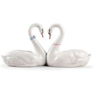 Swan Ceramic Cake topper